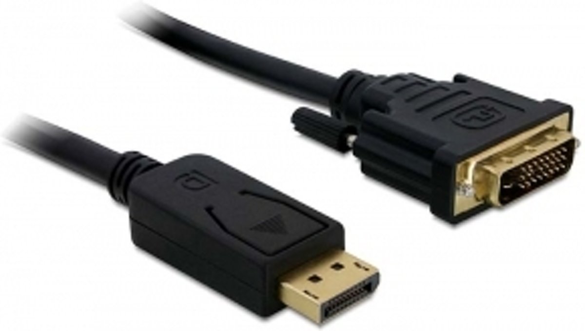 DeLOCK Displayport <gt/> DVI 24+1 m/m 5m 5m Displayport DVI-D